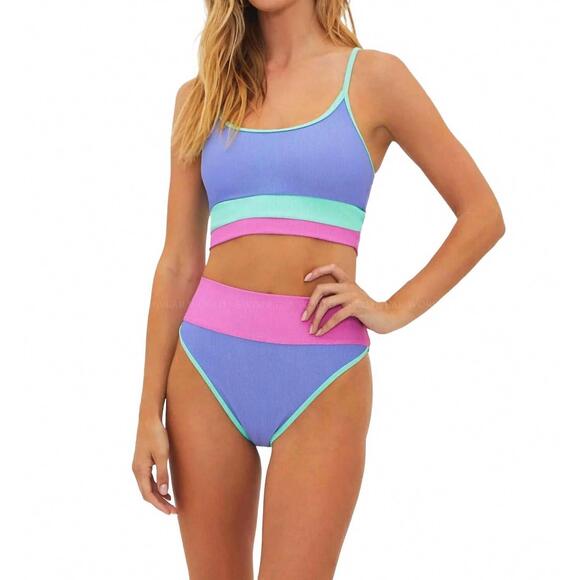 BEACH RIOT Other - NEW BEACH RIOT eva bikini top in high tide